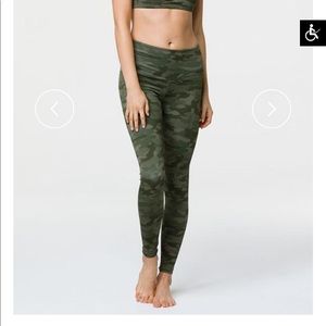 COPY - Onzie high rise moss camo leggings